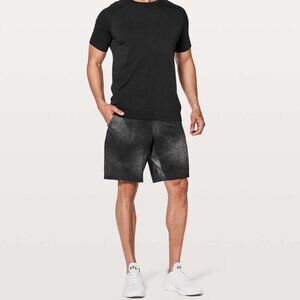 Lululemon Pace Breaker Shorts Out Of Mind 9" - Ocean Spray Ice Grey Black, Small